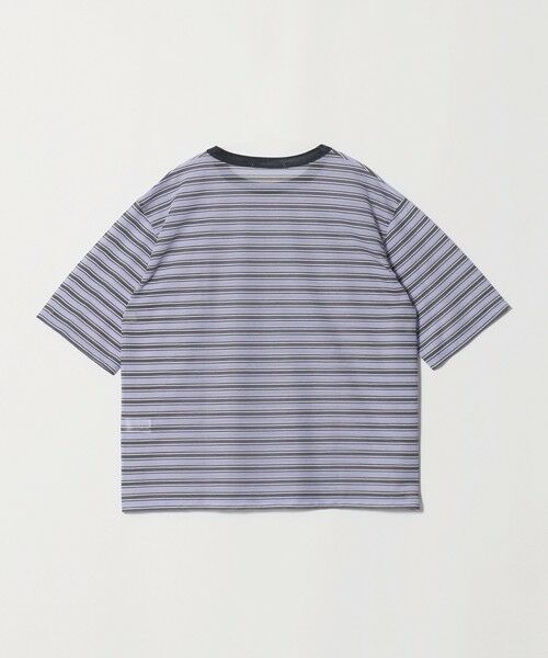 BEAUTY&YOUTH UNITED ARROWS / ビューティー&ユース ユナイテッドアローズ カットソー | コットンポリエステル シアーボーダー Tシャツ | 詳細20