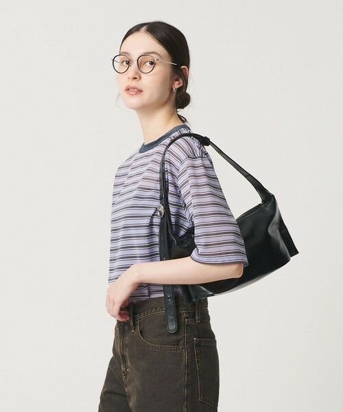 BEAUTY&YOUTH UNITED ARROWS / ビューティー&ユース ユナイテッドアローズ カットソー | コットンポリエステル シアーボーダー Tシャツ | 詳細16