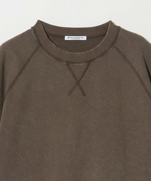 BEAUTY&YOUTH UNITED ARROWS / ビューティー&ユース ユナイテッドアローズ スウェット | フェード ラグランスリーブ スウェット プルオーバー | 詳細13