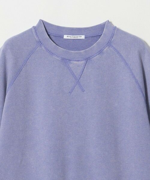 BEAUTY&YOUTH UNITED ARROWS / ビューティー&ユース ユナイテッドアローズ スウェット | フェード ラグランスリーブ スウェット プルオーバー | 詳細21