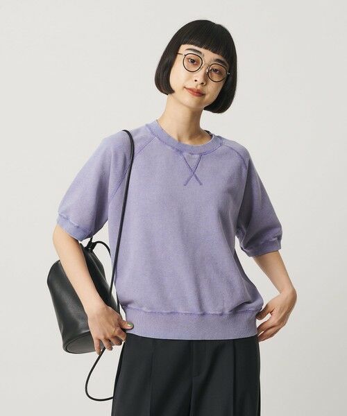 BEAUTY&YOUTH UNITED ARROWS / ビューティー&ユース ユナイテッドアローズ スウェット | フェード ラグランスリーブ スウェット プルオーバー | 詳細16