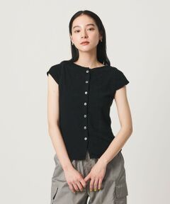 BEAUTY&YOUTH UNITED ARROWS / ビューティー&ユース ユナイテッドアローズ カットソー | ポリエステルコットン 2WAY キャップスリーブ トップス