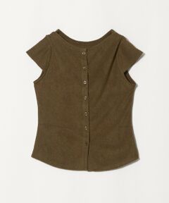 BEAUTY&YOUTH UNITED ARROWS / ビューティー&ユース ユナイテッドアローズ カットソー | ポリエステルコットン 2WAY キャップスリーブ トップス