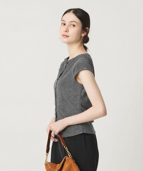 BEAUTY&YOUTH UNITED ARROWS / ビューティー&ユース ユナイテッドアローズ カットソー | ポリエステルコットン 2WAY キャップスリーブ トップス | 詳細8