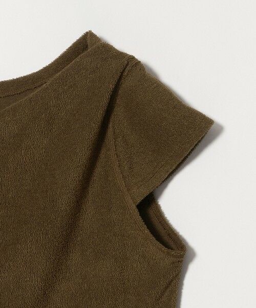 BEAUTY&YOUTH UNITED ARROWS / ビューティー&ユース ユナイテッドアローズ カットソー | ポリエステルコットン 2WAY キャップスリーブ トップス | 詳細18