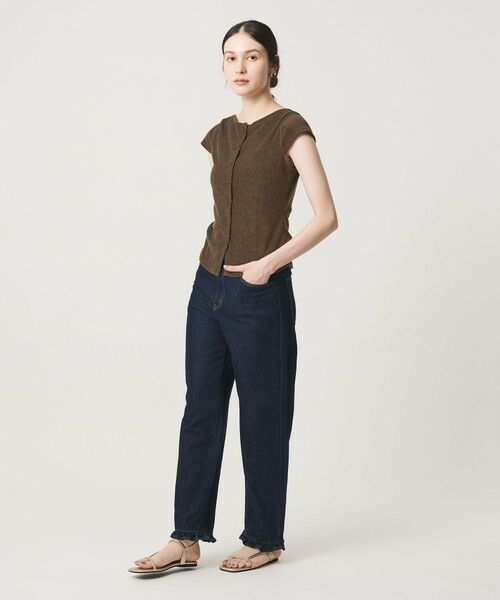 BEAUTY&YOUTH UNITED ARROWS / ビューティー&ユース ユナイテッドアローズ カットソー | ポリエステルコットン 2WAY キャップスリーブ トップス | 詳細14