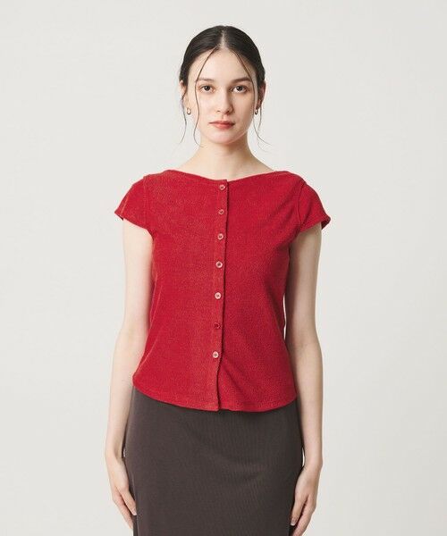 BEAUTY&YOUTH UNITED ARROWS / ビューティー&ユース ユナイテッドアローズ カットソー | ポリエステルコットン 2WAY キャップスリーブ トップス | 詳細25