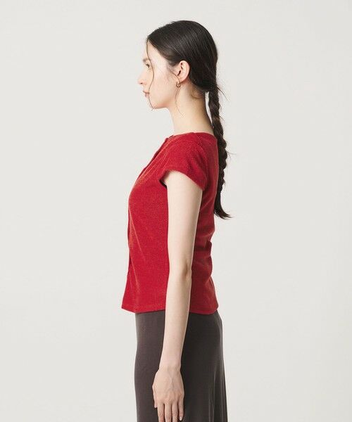 BEAUTY&YOUTH UNITED ARROWS / ビューティー&ユース ユナイテッドアローズ カットソー | ポリエステルコットン 2WAY キャップスリーブ トップス | 詳細26