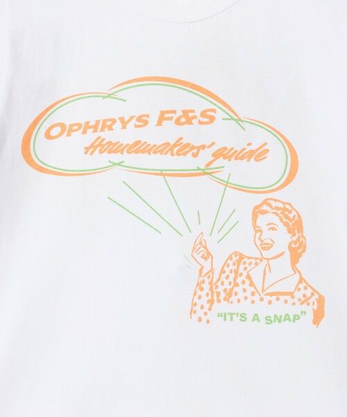 BEAUTY&YOUTH UNITED ARROWS / ビューティー&ユース ユナイテッドアローズ カットソー | ＜Ophrys＞IT's A SNAP Tシャツ | 詳細11