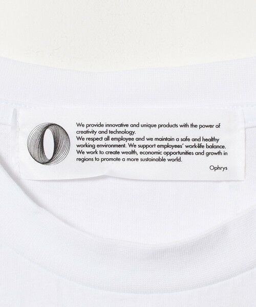 BEAUTY&YOUTH UNITED ARROWS / ビューティー&ユース ユナイテッドアローズ カットソー | ＜Ophrys＞bite after bite Tシャツ | 詳細14