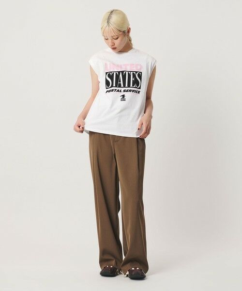 BEAUTY&YOUTH UNITED ARROWS / ビューティー&ユース ユナイテッドアローズ カットソー | 【別注】＜GOOD ROCK SPEED＞USPS ノースリーブTシャツ | 詳細2