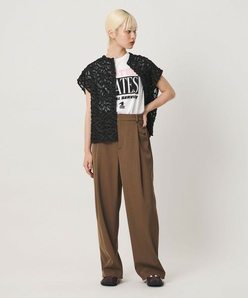 BEAUTY&YOUTH UNITED ARROWS / ビューティー&ユース ユナイテッドアローズ カットソー | 【別注】＜GOOD ROCK SPEED＞USPS ノースリーブTシャツ | 詳細3