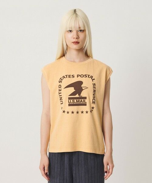BEAUTY&YOUTH UNITED ARROWS / ビューティー&ユース ユナイテッドアローズ カットソー | 【別注】＜GOOD ROCK SPEED＞USPS ノースリーブTシャツ | 詳細10