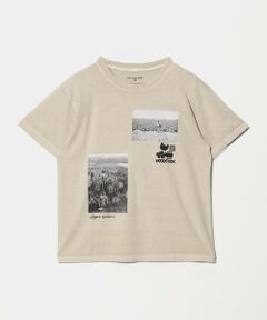 BEAUTY&YOUTH UNITED ARROWS / ビューティー&ユース ユナイテッドアローズ カットソー | 【別注】＜GOOD ROCK SPEED＞WOOD STOCK プリント Tシャツ