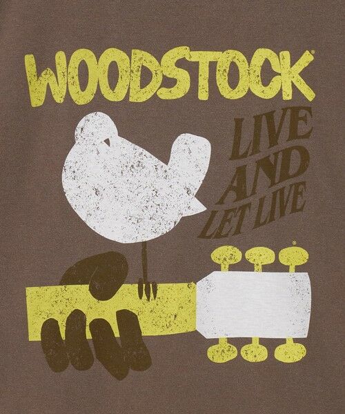 BEAUTY&YOUTH UNITED ARROWS / ビューティー&ユース ユナイテッドアローズ カットソー | 【別注】＜GOOD ROCK SPEED＞WOOD STOCK プリント Tシャツ | 詳細7