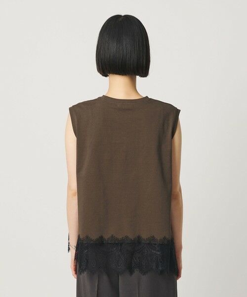 BEAUTY&YOUTH UNITED ARROWS / ビューティー&ユース ユナイテッドアローズ カットソー | 【WEB限定】レースコンビ ノースリーブカットソー | 詳細15