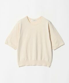 BEAUTY&YOUTH UNITED ARROWS / ビューティー&ユース ユナイテッドアローズ ニット・セーター | コットンスラブ スカラップ ニットプルオーバー ウォッシャブル