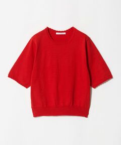 BEAUTY&YOUTH UNITED ARROWS / ビューティー&ユース ユナイテッドアローズ ニット・セーター | コットンスラブ スカラップ ニットプルオーバー ウォッシャブル