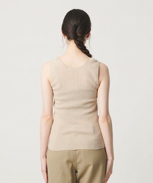 BEAUTY&YOUTH UNITED ARROWS / ビューティー&ユース ユナイテッドアローズ ニット・セーター | ヘンリーネック リブニット タンクトップ ウォッシャブル | 詳細10