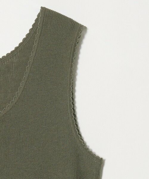 BEAUTY&YOUTH UNITED ARROWS / ビューティー&ユース ユナイテッドアローズ ニット・セーター | ヘンリーネック リブニット タンクトップ ウォッシャブル | 詳細20