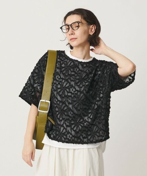 BEAUTY&YOUTH UNITED ARROWS / ビューティー&ユース ユナイテッドアローズ シャツ・ブラウス | 【WEB限定】シアージャガード 2WAYブラウス ウォッシャブル | 詳細5