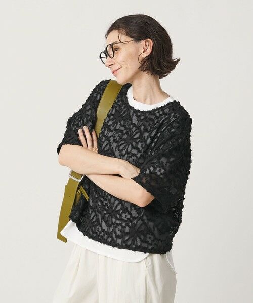 BEAUTY&YOUTH UNITED ARROWS / ビューティー&ユース ユナイテッドアローズ シャツ・ブラウス | 【WEB限定】シアージャガード 2WAYブラウス ウォッシャブル | 詳細6