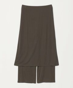BEAUTY&YOUTH UNITED ARROWS / ビューティー&ユース ユナイテッドアローズ ロング・マキシ丈スカート | レーヨンポリエステル レイヤード スカート