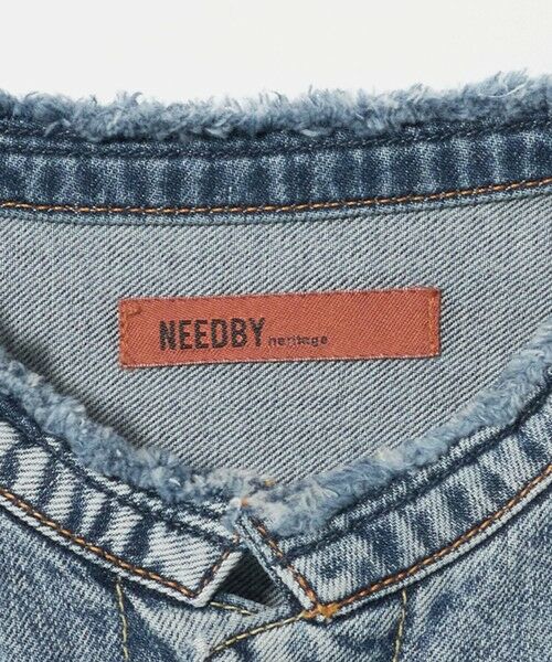 BEAUTY&YOUTH UNITED ARROWS / ビューティー&ユース ユナイテッドアローズ Gジャン・デニムジャケット | 【別注】＜NEEDBY heritage＞デニム ジャケット/コバルト | 詳細10