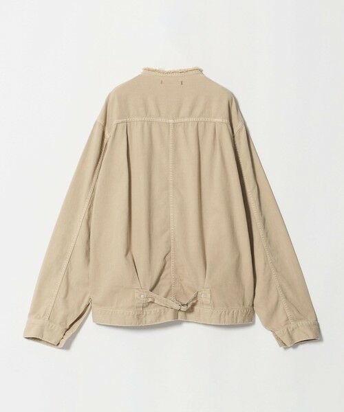 BEAUTY&YOUTH UNITED ARROWS / ビューティー&ユース ユナイテッドアローズ Gジャン・デニムジャケット | 【別注】＜NEEDBY heritage＞デニム ジャケット/ベージュ | 詳細1