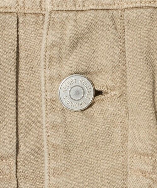 BEAUTY&YOUTH UNITED ARROWS / ビューティー&ユース ユナイテッドアローズ Gジャン・デニムジャケット | 【別注】＜NEEDBY heritage＞デニム ジャケット/ベージュ | 詳細7