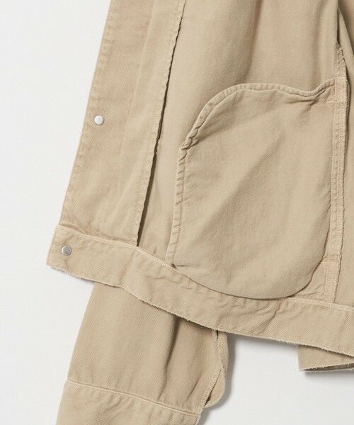BEAUTY&YOUTH UNITED ARROWS / ビューティー&ユース ユナイテッドアローズ Gジャン・デニムジャケット | 【別注】＜NEEDBY heritage＞デニム ジャケット/ベージュ | 詳細8