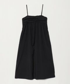 BEAUTY&YOUTH UNITED ARROWS / ビューティー&ユース ユナイテッドアローズ ミニ丈・ひざ丈ワンピース | チェック＆ソリッド キャミソールワンピース ウォッシャブル