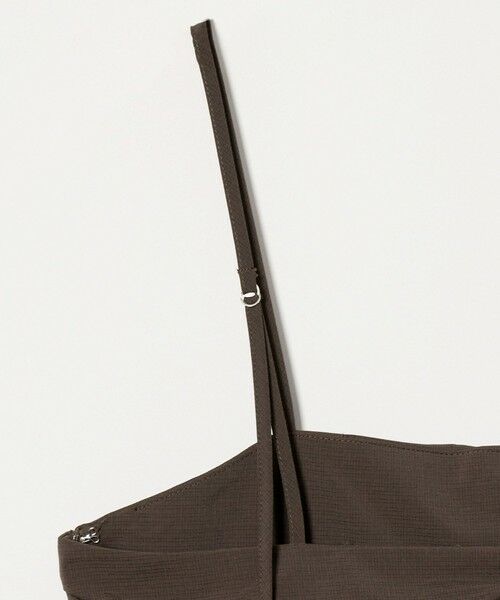 BEAUTY&YOUTH UNITED ARROWS / ビューティー&ユース ユナイテッドアローズ ミニ丈・ひざ丈ワンピース | チェック＆ソリッド キャミソールワンピース ウォッシャブル | 詳細20
