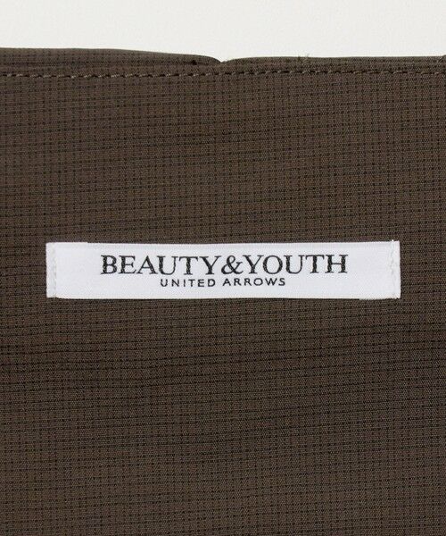 BEAUTY&YOUTH UNITED ARROWS / ビューティー&ユース ユナイテッドアローズ ミニ丈・ひざ丈ワンピース | チェック＆ソリッド キャミソールワンピース ウォッシャブル | 詳細23