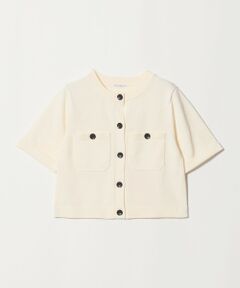 BEAUTY&YOUTH UNITED ARROWS / ビューティー&ユース ユナイテッドアローズ カーディガン・ボレロ | ポケット ハーフスリーブ カーディガン ウォッシャブル