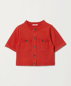 BEAUTY&YOUTH UNITED ARROWS / ビューティー&ユース ユナイテッドアローズ カーディガン・ボレロ | ポケット ハーフスリーブ カーディガン ウォッシャブル
