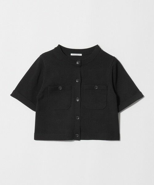 BEAUTY&YOUTH UNITED ARROWS / ビューティー&ユース ユナイテッドアローズ カーディガン・ボレロ | ポケット ハーフスリーブ カーディガン ウォッシャブル | 詳細10
