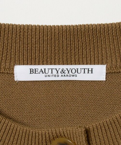 BEAUTY&YOUTH UNITED ARROWS / ビューティー&ユース ユナイテッドアローズ カーディガン・ボレロ | ポケット ハーフスリーブ カーディガン ウォッシャブル | 詳細11
