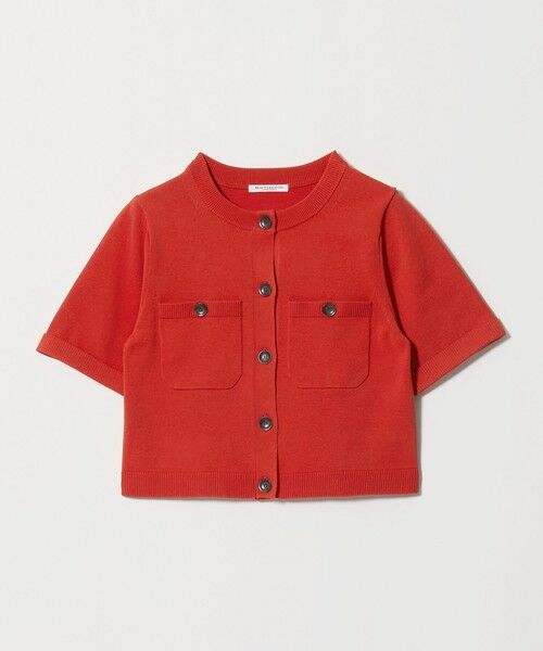 BEAUTY&YOUTH UNITED ARROWS / ビューティー&ユース ユナイテッドアローズ カーディガン・ボレロ | ポケット ハーフスリーブ カーディガン ウォッシャブル | 詳細28
