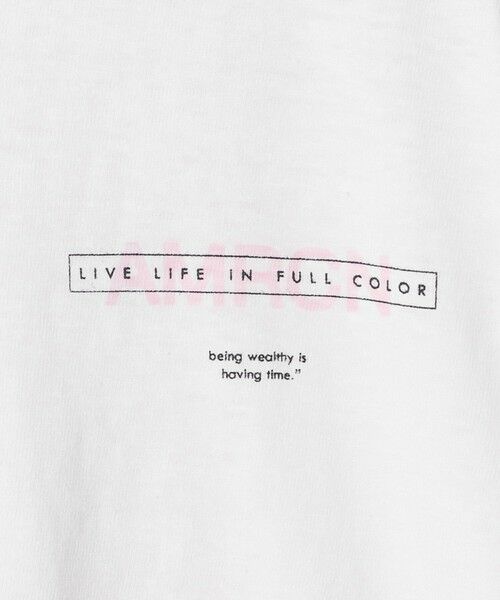 BEAUTY&YOUTH UNITED ARROWS / ビューティー&ユース ユナイテッドアローズ Tシャツ | ＜Americana＞ロゴ プリント Tシャツ | 詳細7
