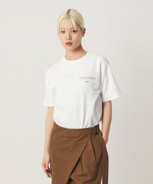 BEAUTY&YOUTH UNITED ARROWS / ビューティー&ユース ユナイテッドアローズ Tシャツ | ＜Americana＞ロゴ プリント Tシャツ | 詳細1