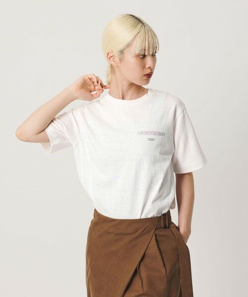 BEAUTY&YOUTH UNITED ARROWS / ビューティー&ユース ユナイテッドアローズ Tシャツ | ＜Americana＞ロゴ プリント Tシャツ | 詳細2