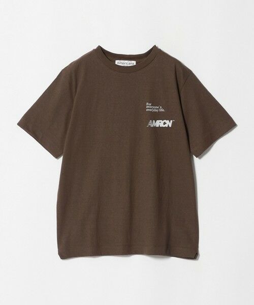BEAUTY&YOUTH UNITED ARROWS / ビューティー&ユース ユナイテッドアローズ Tシャツ | ＜Americana＞ロゴ プリント Tシャツ | 詳細15