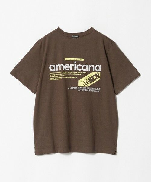 BEAUTY&YOUTH UNITED ARROWS / ビューティー&ユース ユナイテッドアローズ Tシャツ | ＜Americana＞ロゴ プリント Tシャツ | 詳細16