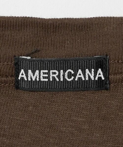 BEAUTY&YOUTH UNITED ARROWS / ビューティー&ユース ユナイテッドアローズ Tシャツ | ＜Americana＞ロゴ プリント Tシャツ | 詳細21