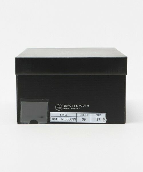 BEAUTY&YOUTH UNITED ARROWS / ビューティー&ユース ユナイテッドアローズ ビジネス・ドレスシューズ | レザーライク Tストラップ ローファー | 詳細14