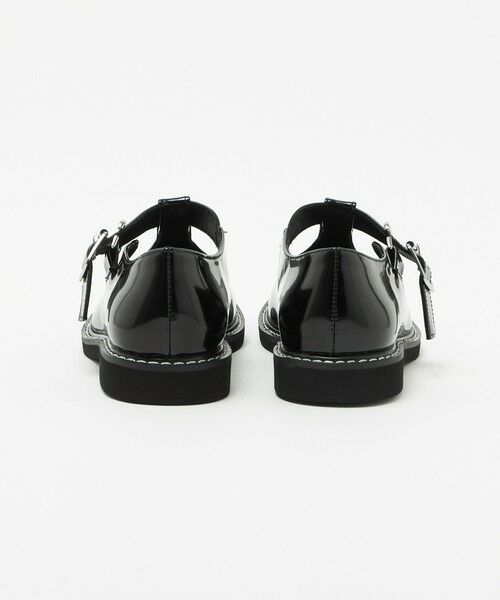 BEAUTY&YOUTH UNITED ARROWS / ビューティー&ユース ユナイテッドアローズ ビジネス・ドレスシューズ | レザーライク Tストラップ ローファー | 詳細4