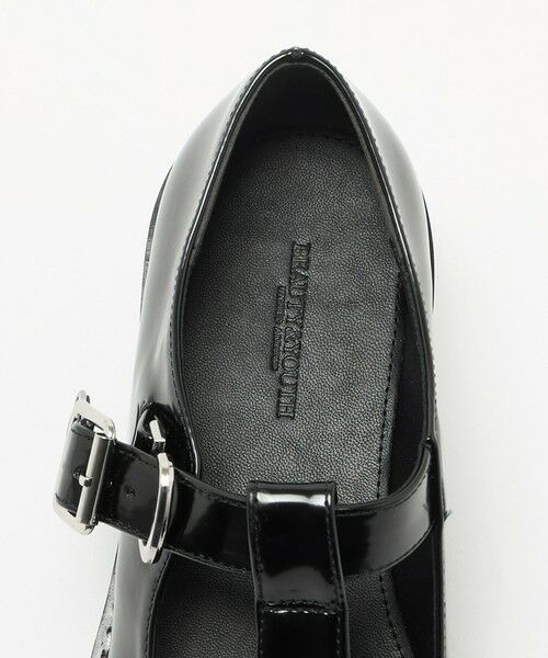 BEAUTY&YOUTH UNITED ARROWS / ビューティー&ユース ユナイテッドアローズ ビジネス・ドレスシューズ | レザーライク Tストラップ ローファー | 詳細6