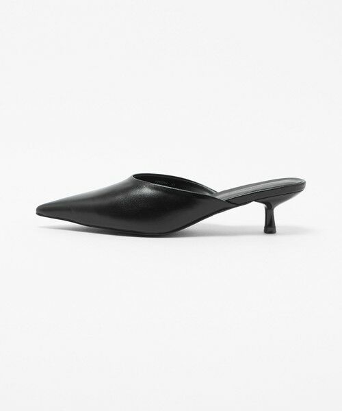 BEAUTY&YOUTH UNITED ARROWS / ビューティー&ユース ユナイテッドアローズ サンダル | レザー ポインテッドトゥ ミュール | 詳細3