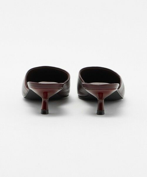 BEAUTY&YOUTH UNITED ARROWS / ビューティー&ユース ユナイテッドアローズ サンダル | レザー ポインテッドトゥ ミュール | 詳細10